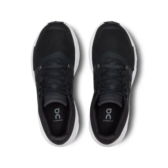 On Cloudpulse 3WD30060299 Sneakers Women's 9.5 Black White Running Shoes RHS7867 - Picture 10 of 12